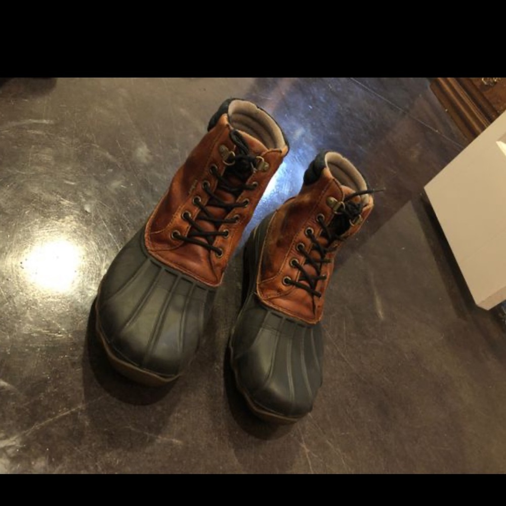 Mens Sperry Duck Boots